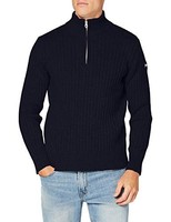 Schott NYC Herren Plecorage2 Pullover Pullover Not Applicable, Navy, 2XL