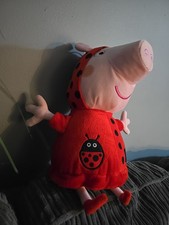 Ladybird Peppa Pig large Soft  Plush Toy Teddy 16 Inches Ladybird