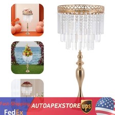 Flower Holder for Wedding Crystal Flower Stand Weddings Decoration Flowers Stand