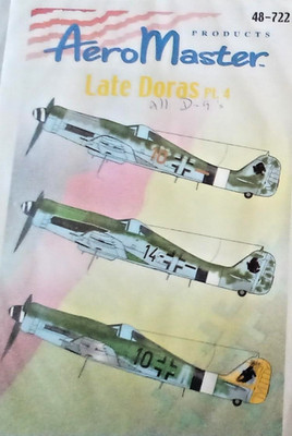 1/48 Fw 190D-9 markings & stencils (decal) ''Late Doras pt 4''