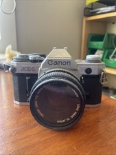 Vintage Canon AE-1 35mm SLR Film Camera W/ 50mm FD F1.8 Lens