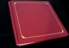 Creative Memories MahoganyBorder PhotoAlbum12x12 Scrapbook Pages/ few defects