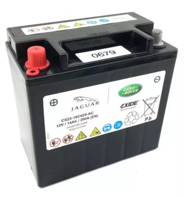 FOR JAGUAR XJ XF F-TYPE E-PACE I-PACE AUXILIARY BATTERY OEM NEW T4A48375