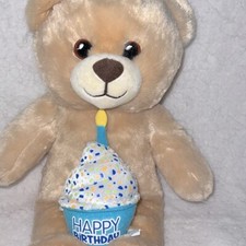 Build-A-Bear Tan Happy Birthday