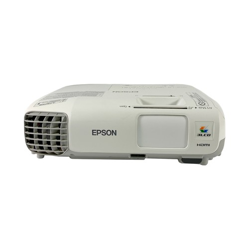 Epson PowerLite 98 Projector 3000 Lumens HD 1080i HDMI H577A Bright w/Bundle - Picture 4 of 7