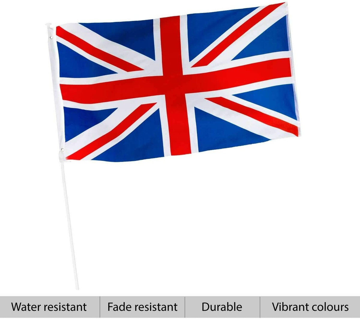 TRIXES King Charles III 2023 Great Coronation Ceremony Union Jack Flag TRIXES King Charles III 2023 Great Coronation Ceremony Union Jack Flag
