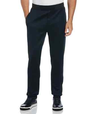 PERRY ELLIS Men's Pieced Track Pant, Dark Sapphire, L