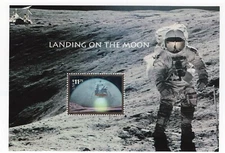 2000 $11.75 Square Space Souvenir sheet Scott #3413, Mint NH