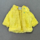 Vintage Skipper Doll #1513 Sears Exclusive Young Ideas Yellow Fur Jacket