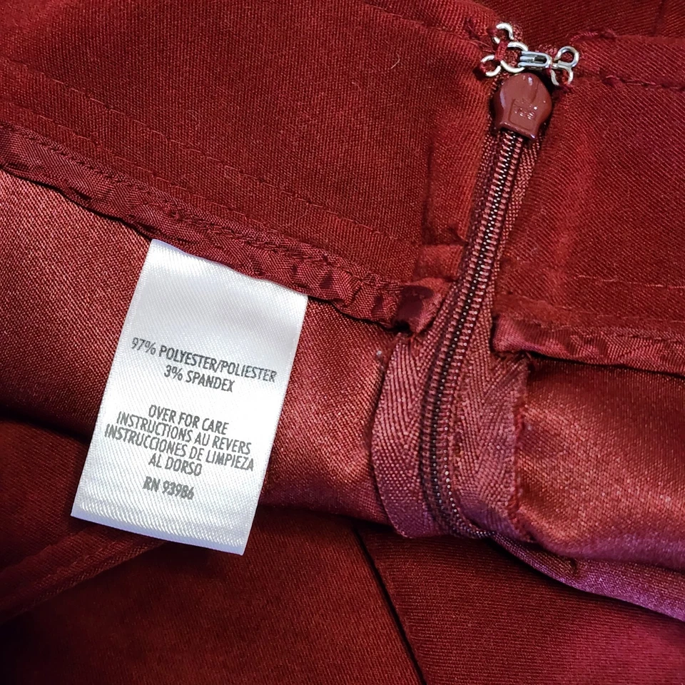 Pantalones de gamuza con cremallera lateral lisos ANNEX para mujer talla 16 CASUAL CORNER ANNEX Foto 4 de 4