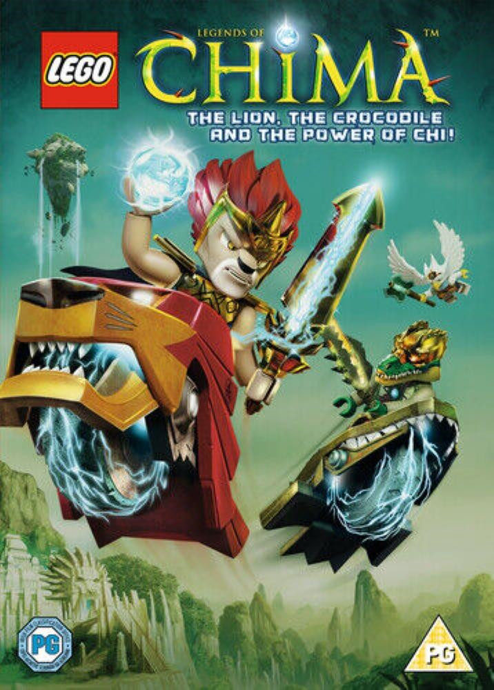 Lego Legends of Chima: The Lion, The Crocodile and the Power of Chi! DVD (2014)