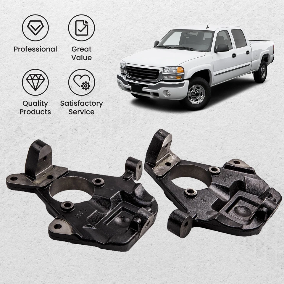 Kit de caída trasera 2" delantera 3-4" para Chevy Silverado GMC Sierra 1500 2x2 1999-2006 Foto 3 de 4