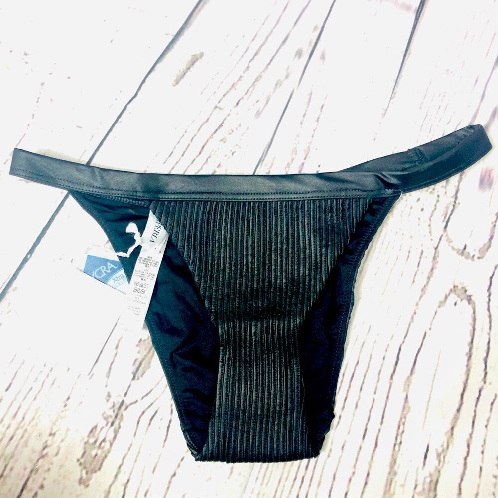 La Perla Swim Bikini Bottom Beach Nervures Black 8