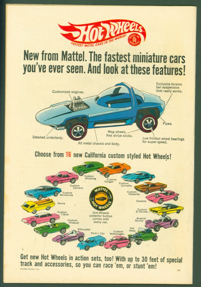 VTG 1968 DC Comics Silver Age Our Fighting Forces #115 VF Joe Kubert Cover - Image 2 of 2