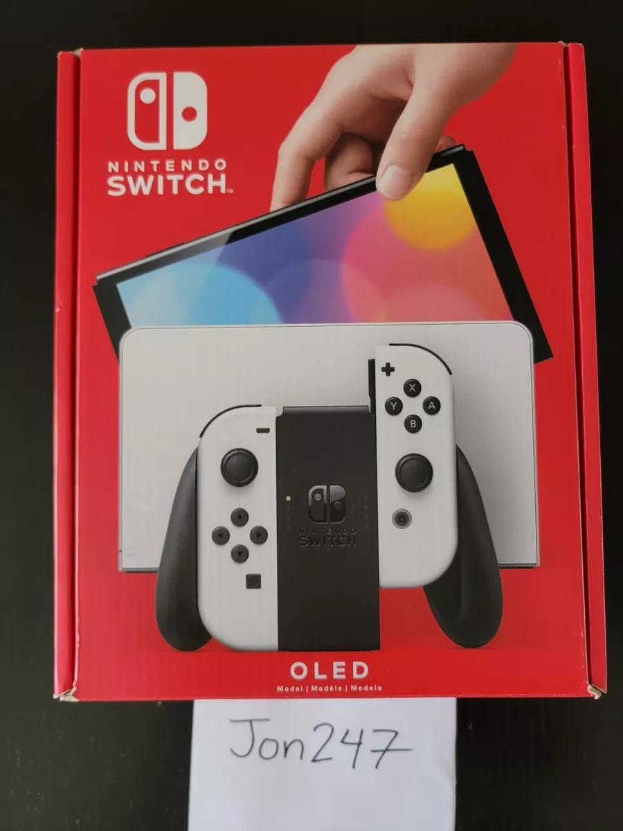 Nintendo Switch - OLED Model with White Joy-Con