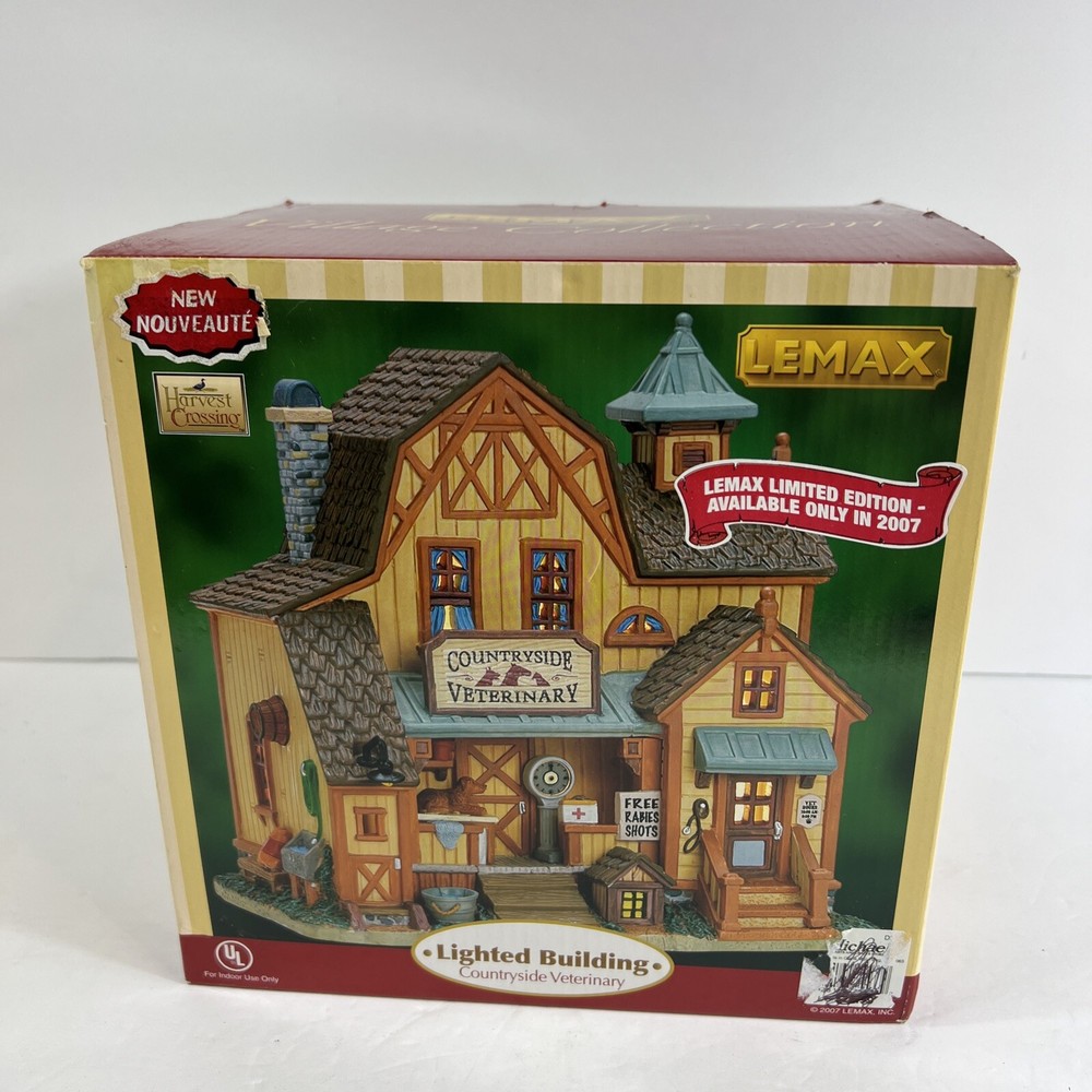 Retired Lemax Countryside Veterinary Limited Edition Figurine