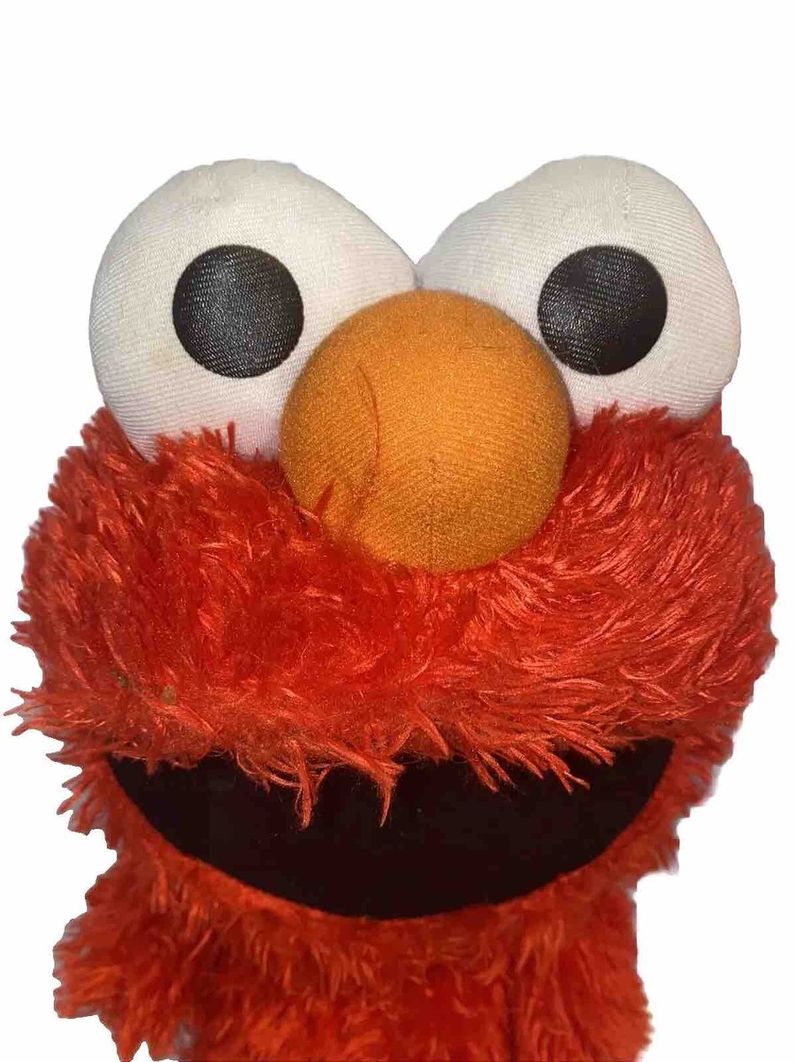 Sesame Street Red BIG Head ELMO 18” Plush Stuffed Muppet-Cute