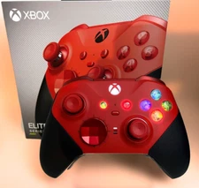 Microsoft Xbox One Elite Series 2 Core Controller -w custom LED mod - Great GIFT
