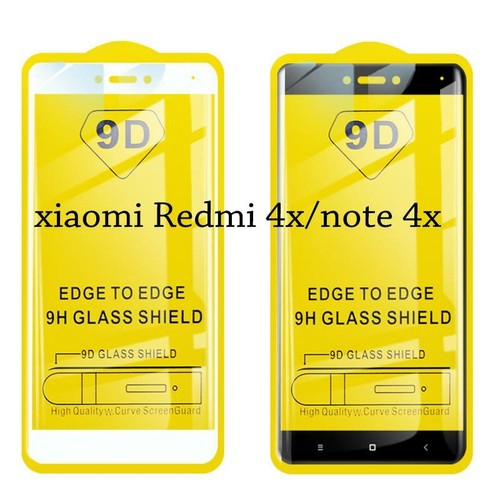 Film Tempered Glass Curved For Xiaomi Redmi Note 4X Protection Total 9D - Picture 2 of 6