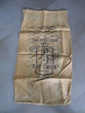 Ancien Sac en Toile de jute "SAC-UNION"