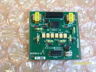 NITSUKO B-HBU-A MUSIC ON HOLD & BACKGROUND INTERFACE CIRCUIT BOARD for B-TSU-A 