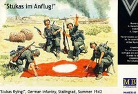 Masterbox German Infantry Stuka Flying Deutsche Infanterie Stalingrad 1:35 Kit