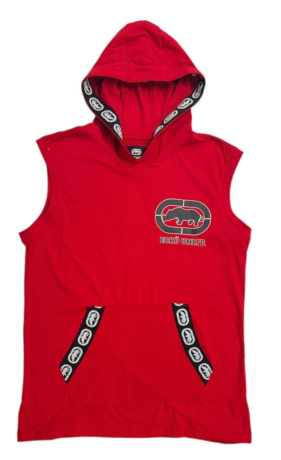 Ecko Unltd. Men’s sleeveless Hoddie vest size Large