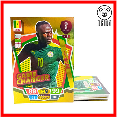 19x Senegal Fußball Karten Lot gemischte Marken & Jahre Fußball WM Konvolut E18