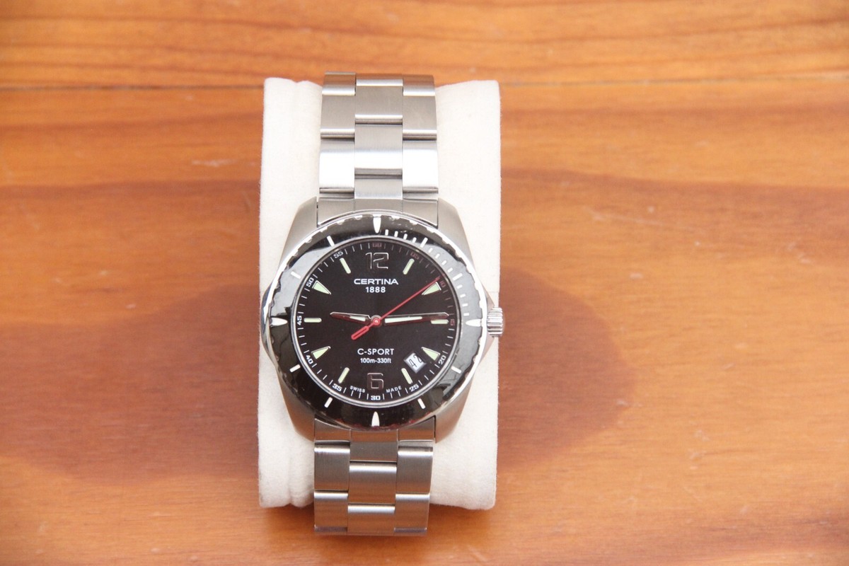 CERTINA 1888 腕時計 Certina 1888 Watch Automatic Date Ladies Swiss Made Sapphire Glass