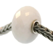 Authentic Trollbeads Precious Stone 51809 Milky Quartz :0