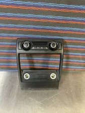 07 - 13 BMW E70 X5 CENTER CONSOLE REAR CLIMATE CONTROL with TRIM OEM KZ 112A