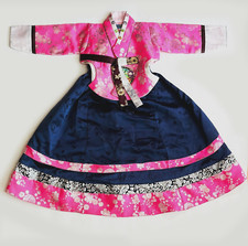 Pororo and Friends Hanbok Korean Traditional Dress Girl Size 4 Loopy Crong Petty