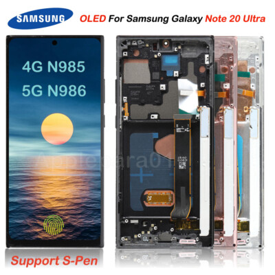 OLED For Samsung Galaxy Note 20 Ultra 5G N986 Small LCD Display