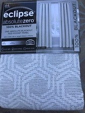 Keeco Eclipse Absolute Zero 100 Blackout Rod Pocket Panel Jolie Grey 40" x 84"