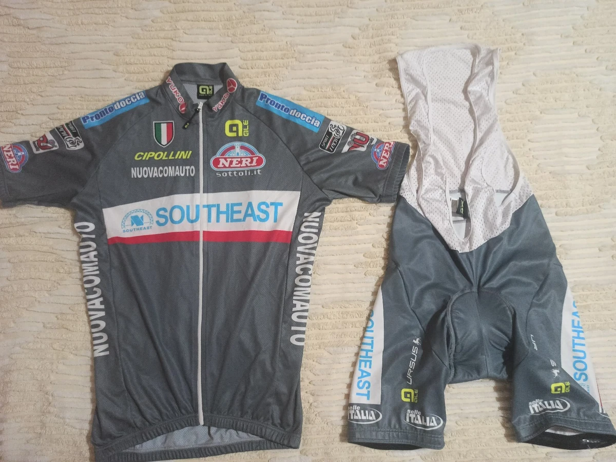 Combo Vintage Maillot + Cuissard Cyclisme Espagne - NOS Taille XS, époque Eroica