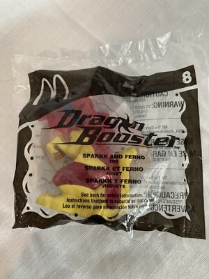 2006  McDonald's Happy Meal Dragon Booster  #8 Sparkk And Ferno