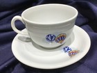 REVOL PORCELAIN VERITABLE CUP & SAUCER SET HOT AIR BALLOONS!! EXCELLENT! — photo 2