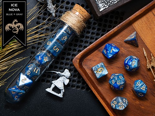 Juego de dados DnD - ¡Muchas variaciones TÚ ELIGES! | Para DnD D&D MTG RPG TRPG - Imagen 40 de 49