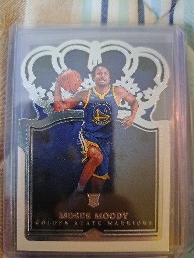 2021-22 Panini Crown Royale Crystal Moses Moody #91 Rookie RC
