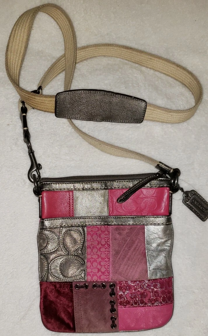 coach crossbody bag pink