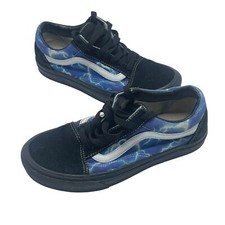 Vans Womans Blue Storm Athletic Lace up Shoes Size 7