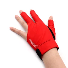 CUESOUL Dropglue Cue Gloves Left/Right-Anti-Slip Latex Rubber Dot Palm Design