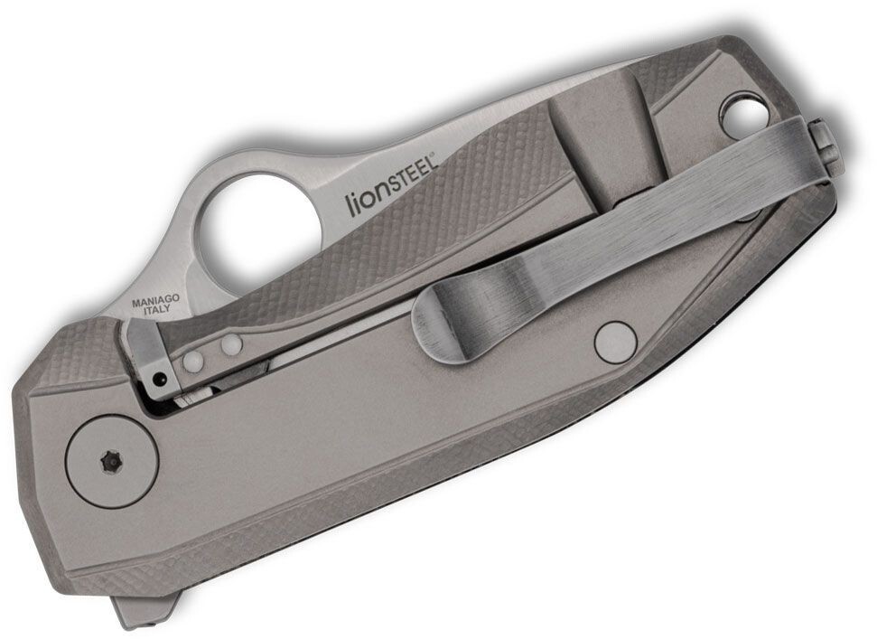Spyderco SpyNano Flash Batch M398 Satin Blade Micarta/Titanium