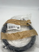 The Cimple Co 20' Ft Black RG6 Coaxial Cable Coax With Weather Booted Connectors