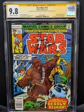 Star Wars #13 CGC 9.8 SS – Roy Thomas & Howard Chaykin Signed 1978 Marvel