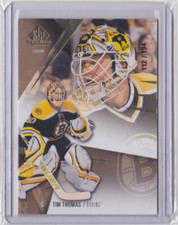 2023-24 UD SP GAME USED GOLD BASE PARALLEL 112/194 TIM THOMAS #190 BOSTON BRUINS