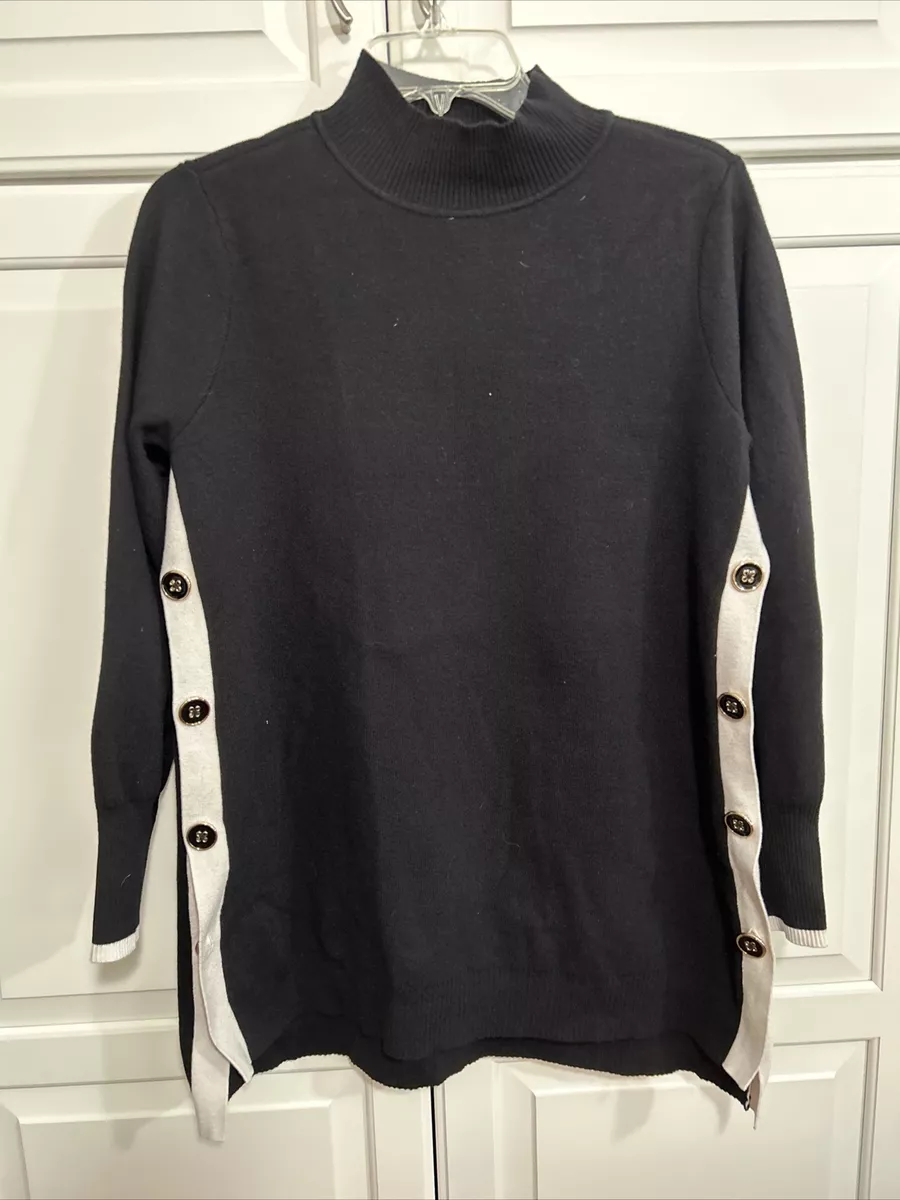 Chicos black sweater sale