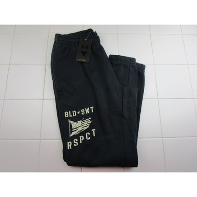 Under Armour Project Rock Veteran's Day Icon Fleece Jogger Pants Men's Medium