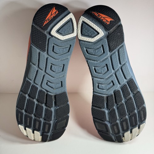 Altra Rivera Men’s Size 14 Orange Gray Running Shoes FootShape AL0A4VQL880 - Picture 12 of 15