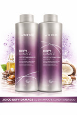 Image of Joico Defy Damage Protective Shampoo & Conditioner Set 1000ml x2